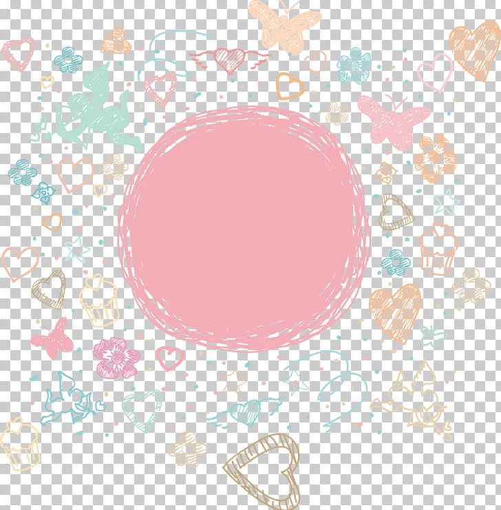 Valentines Day Heart PNG, Clipart, Circle, Creative Commons, Geometric Pattern, Greeting Card, Handpainted Vector Free PNG Download