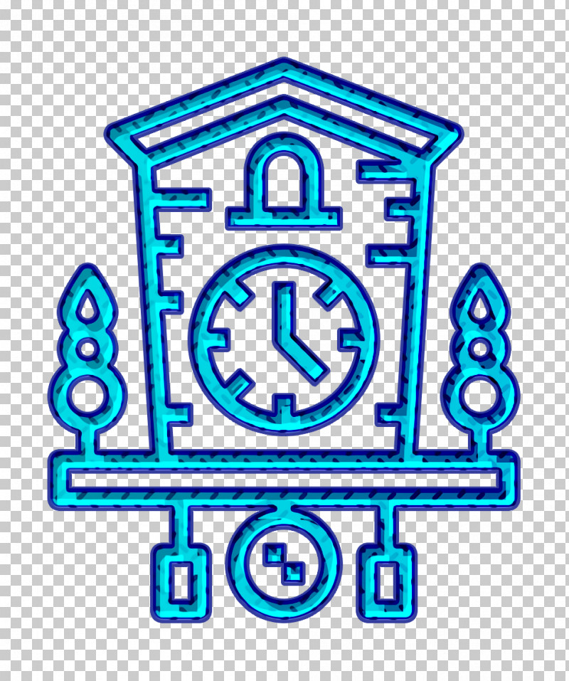 Time And Date Icon Watch Icon Cuckoo Clock Icon PNG, Clipart, Cuckoo Clock Icon, Electric Blue, Line, Logo, Symbol Free PNG Download