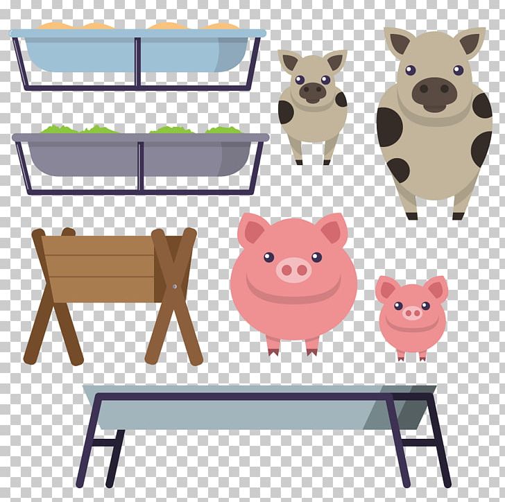 Domestic Pig Cattle Manger PNG, Clipart, Agriculture, Animal, Animal Feed, Animals, Black Pig Free PNG Download