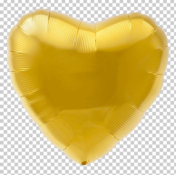 Foil Balloon Heart Gold Party PNG, Clipart,  Free PNG Download