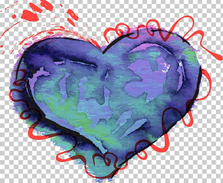 Watercolor Painting Shape Heart PNG, Clipart, Decorative Patterns, Download, Font, Graffiti, Graffiti Love Free PNG Download