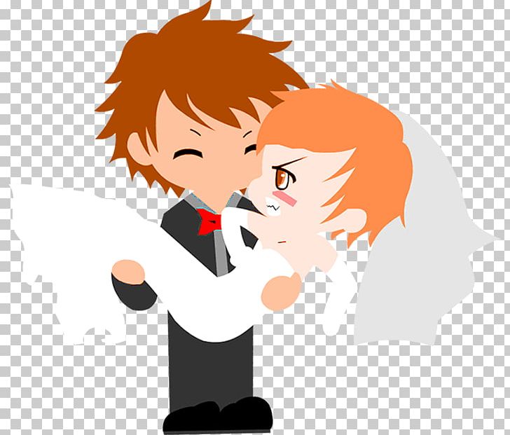 Wedding Illustration PNG, Clipart, Black, Black Hair, Boy, Cartoon, Cartoon Characters Free PNG Download