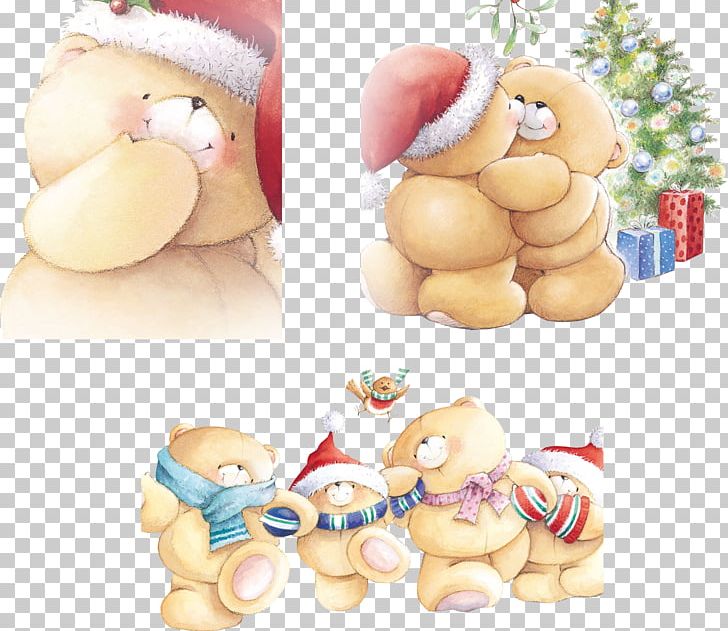 Bear New Year's Day Forever Friends Christmas Wish PNG, Clipart,  Free PNG Download