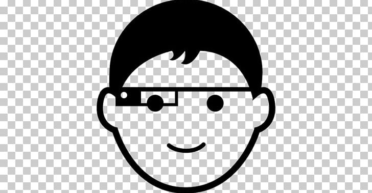 Google Glass Computer Icons PNG, Clipart, Area, Bald, Black, Black And White, Circle Free PNG Download