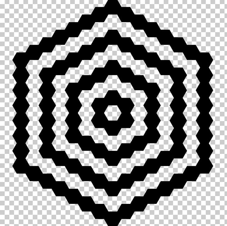 Hexagon Spiral Circle Triangle PNG, Clipart, Area, Black, Black And White, Circle, Color Free PNG Download