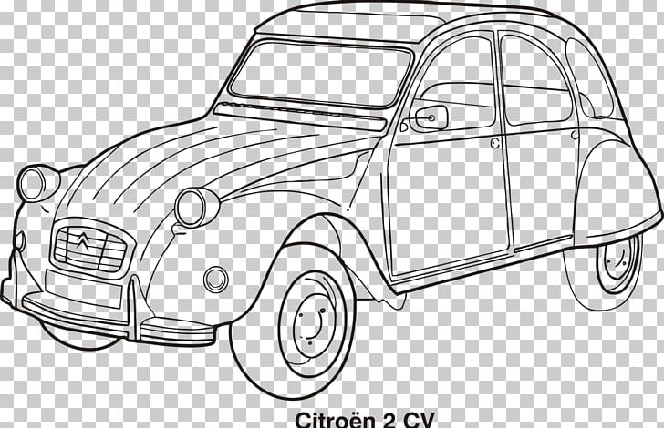 Citroën 2CV Classic Car Drawing PNG, Clipart, 2 Cv, 1957 Chevrolet, Antique Car, Artwork, Automotive Design Free PNG Download
