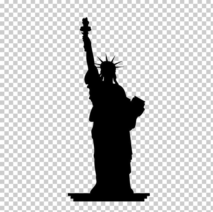 Statue Of Liberty Sculpture PNG, Clipart, Artwork, Black And White, Fictional Character, Graphic Design, Landmark Free PNG Download