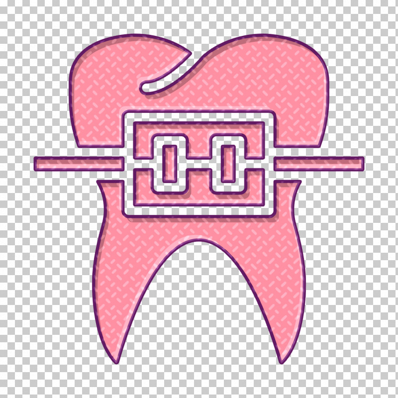 Braces Icon Dentist Icon Dentistry Icon PNG, Clipart, Braces Icon, Dentist Icon, Dentistry Icon, Line, Pink Free PNG Download
