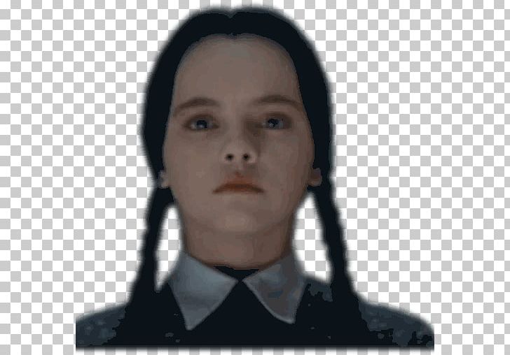 Wednesday Addams The Addams Family Charles Addams Sticker Telegram PNG, Clipart, Brooklyn Ninenine, Charles Addams, Chin, Face, Forehead Free PNG Download