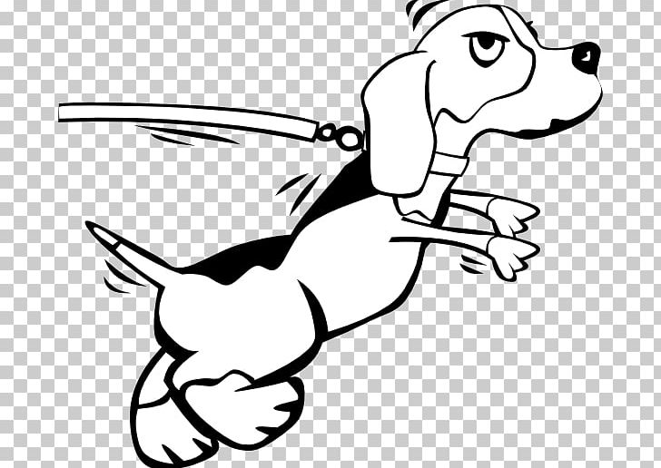 Beagle Basset Hound Leash Cartoon PNG, Clipart, Art, Basset Hound, Beagle, Black, Black And White Free PNG Download