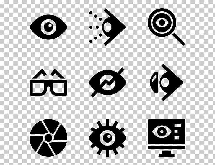 Computer Icons Optometry PNG, Clipart, Angle, Area, Black, Black And White, Brand Free PNG Download