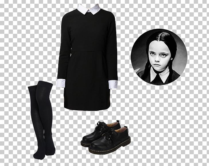 Wednesday Addams The Addams Family Formal Wear Fashion Clothing PNG, Clipart, Addams Family, Black, Brooch, Clothing, Fashion Free PNG Download