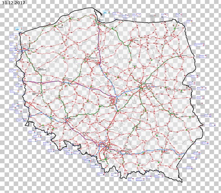 National Road In Poland Trunk Road Wikivoyage PNG, Clipart, Area, Controlledaccess Highway, Highway, Line, Map Free PNG Download