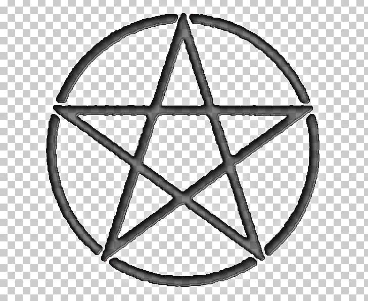 Pentacle Pentagram Symbol Wicca Witchcraft PNG, Clipart, Angle, Area, Black And White, Circle, Definition Free PNG Download