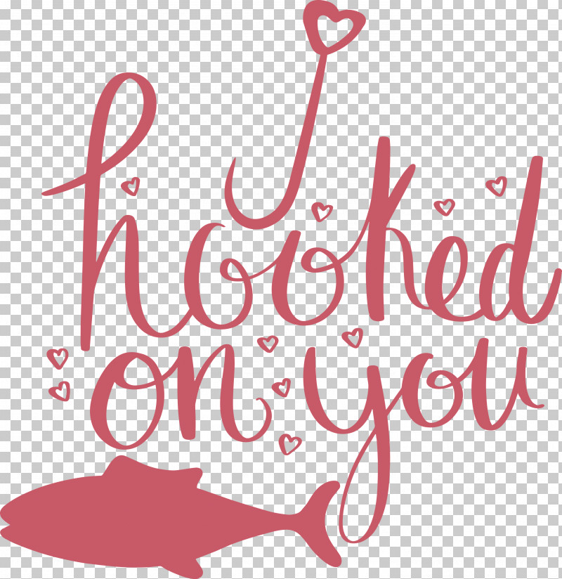 Fishing Hooked On You PNG, Clipart, Calligraphy, Fishing, Geometry, Line, Logo Free PNG Download