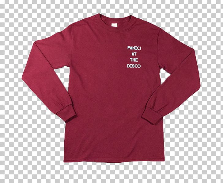 Long-sleeved T-shirt Long-sleeved T-shirt Panic! At The Disco PNG, Clipart,  Free PNG Download