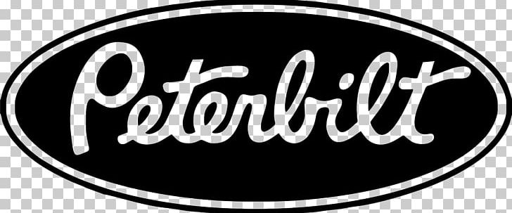 Peterbilt Car Ford Motor Company Truck Logo PNG, Clipart, Area, Black And White, Brand, Business, Car Free PNG Download