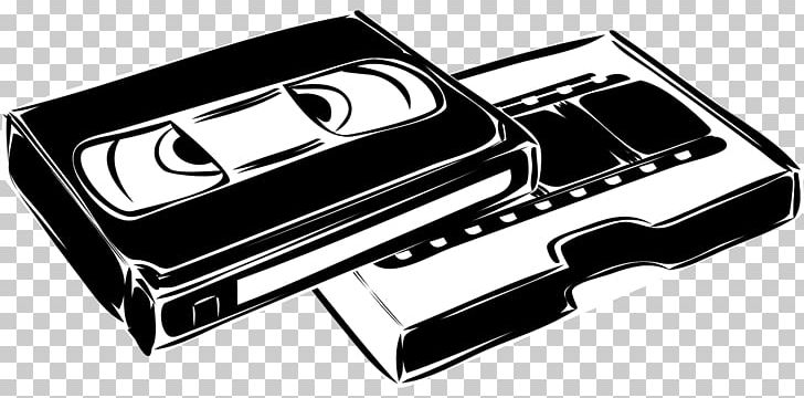 VHS Videotape Compact Cassette PNG, Clipart, Art, Automotive Design, Automotive Exterior, Black And White, Brand Free PNG Download
