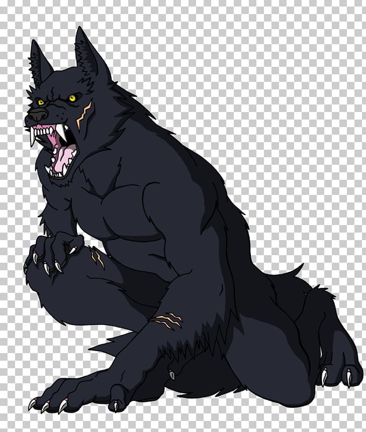 Dog Werewolf Drawing Silhouette PNG, Clipart, Animals, Carnivoran, Cartoon, Dog, Dog Like Mammal Free PNG Download