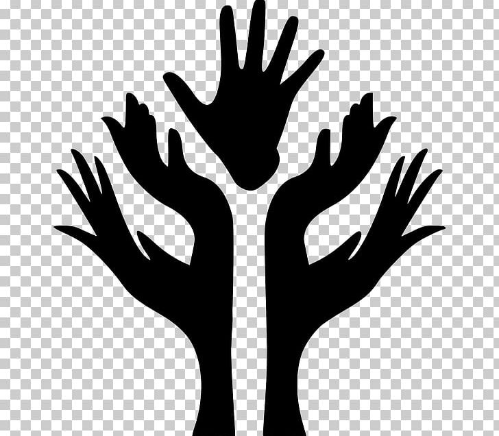 Tree Hand PNG, Clipart, Black And White, Computer Icons, Finger, Flower, Flowering Plant Free PNG Download
