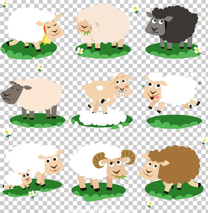 Cattle Sheep PNG, Clipart, Animal, Animals, Carnivoran, Cartoon Character, Cartoon Cloud Free PNG Download