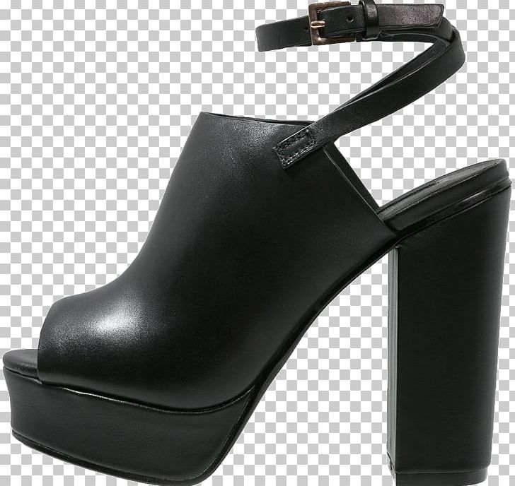 Heel Leather Sandal Shoe Pump PNG, Clipart, Basic Pump, Black, Black M, Fashion, Footwear Free PNG Download