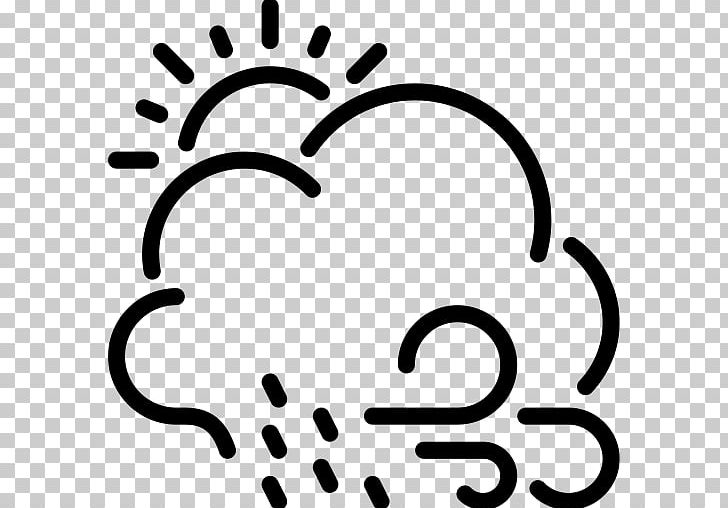 Meteorology Cloud Computer Icons Snow Rain PNG, Clipart, Black And White, Circle, Cloud, Computer Icons, Line Free PNG Download