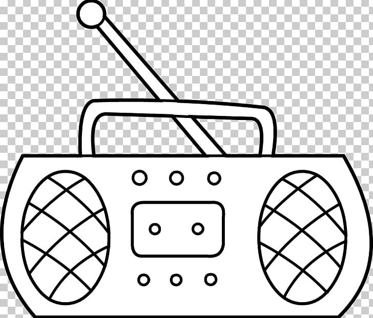 Radio Black And White PNG, Clipart, Angle, Antique Radio, Area, Automotive Design, Auto Part Free PNG Download