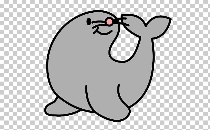 Whiskers Earless Seal Walrus Drawing PNG, Clipart, Animal, Area, Artwork, Black And White, Caricature Free PNG Download