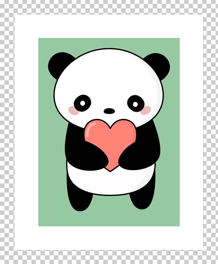 Giant Panda Cuteness T-shirt Kavaii Bear PNG, Clipart, Art, Black, Bluza, Carnivoran, Cartoon Free PNG Download
