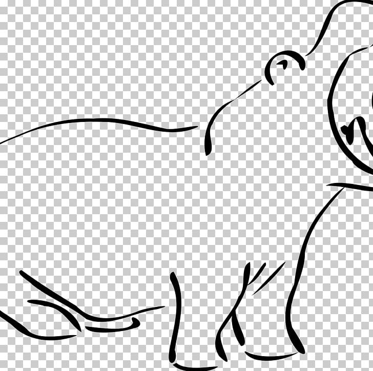 Hippopotamus Art PNG, Clipart, Art, Artwork, Beak, Big Cats, Black Free PNG Download