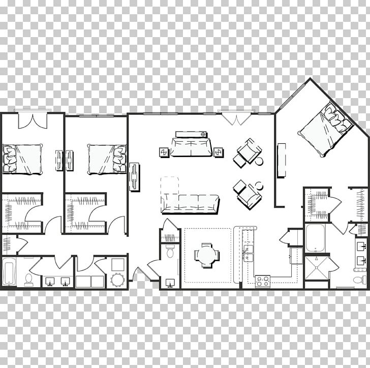 Floor Plan The Rocca Technical Drawing Apartment PNG, Clipart, Angle, Apartment, Area, Artwork, Atlanta Free PNG Download