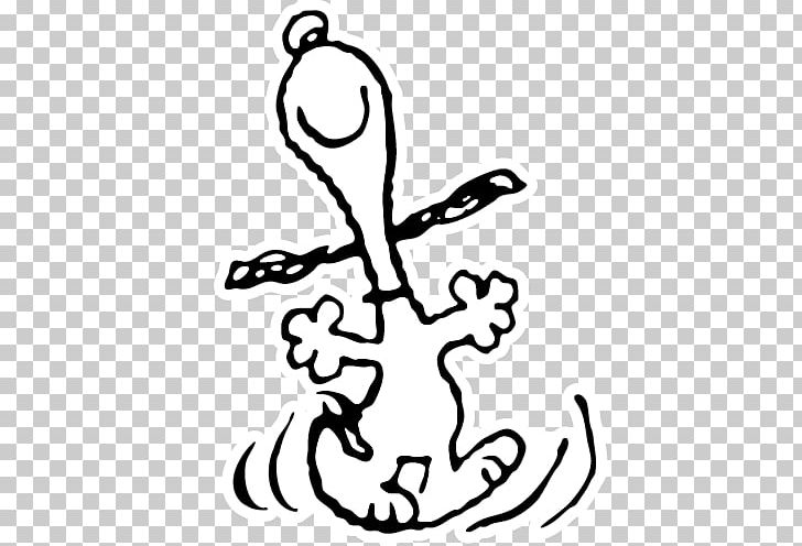 Snoopy Dance Charlie Brown Peanuts PNG, Clipart, Art, Artwork, Bird, Black, Cartoon Free PNG Download