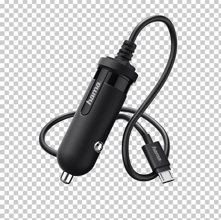 AC Adapter Micro-USB Lightning Hama 108155 Ładowarka Samochodowa PNG, Clipart, 4 A, Ac Adapter, Cable, Charging, Communication Accessory Free PNG Download