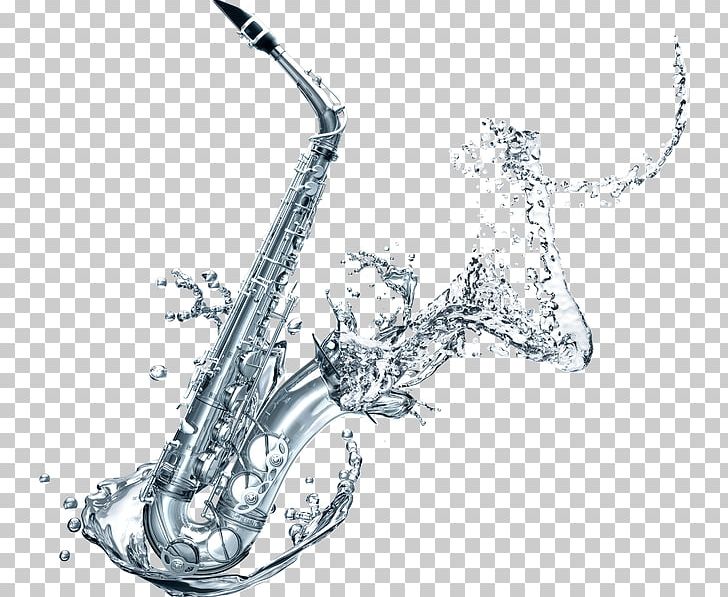 Saxophone Poster PNG, Clipart, Black And White, Brass Instrument, Drawing, Jazz, Line Free PNG Download