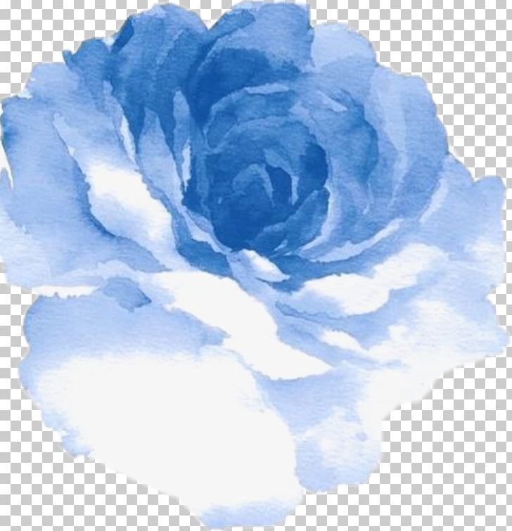 Watercolour Flowers Watercolor Painting Blue Rose PNG, Clipart, Art, Blue, Blue Flower, Blue Rose, Color Free PNG Download