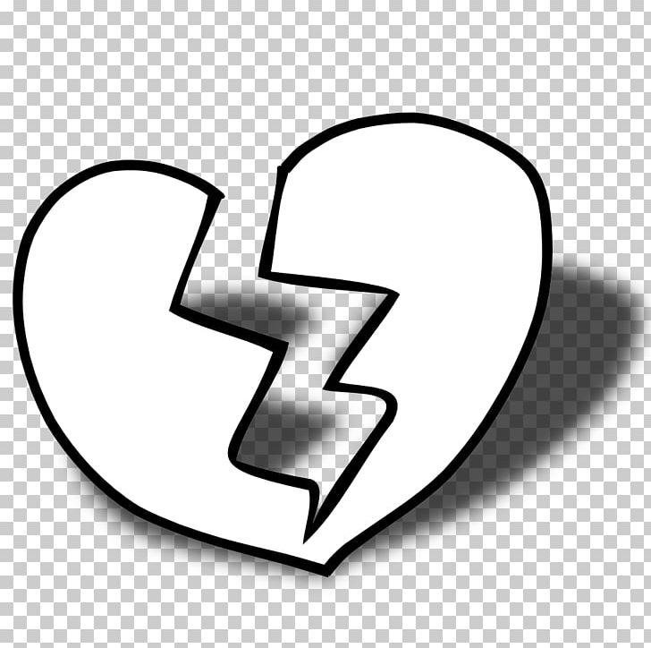 Broken Heart Black And White PNG, Clipart, Area, Black And White, Black And White Heart Images, Broken Heart, Color Free PNG Download
