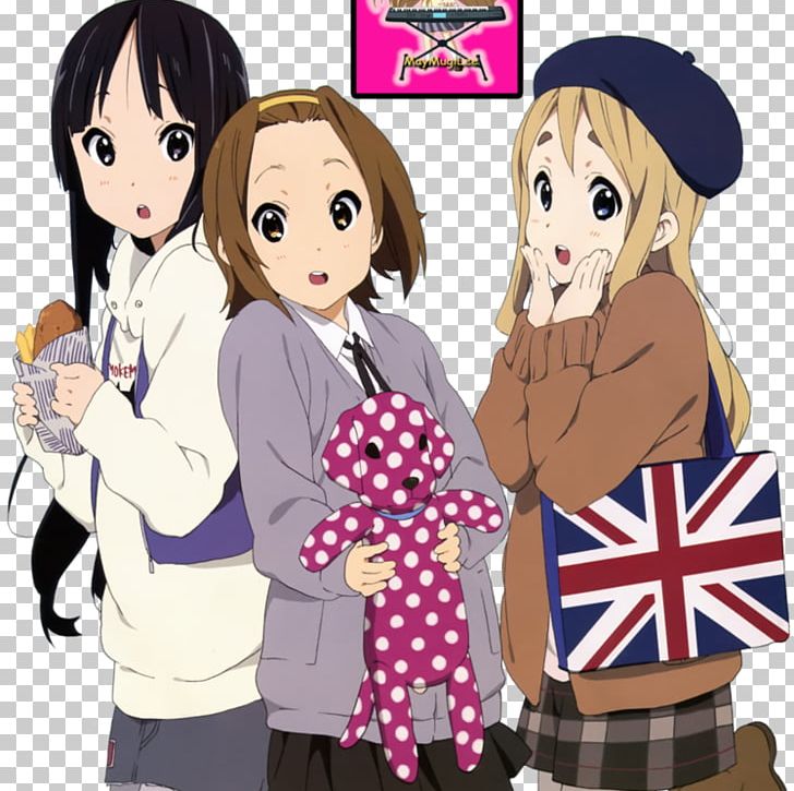 Ritsu Tainaka Mio Akiyama K-On! Tsumugi Kotobuki Anime PNG, Clipart, Anime, Cartoon, Comedy, Eiga Kon, Fiction Free PNG Download