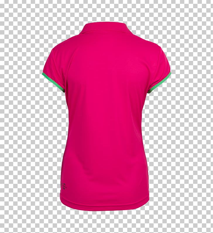 T-shirt Tennis Polo Sleeve PNG, Clipart, Active Shirt, Clothing, Jersey, Magenta, Neck Free PNG Download