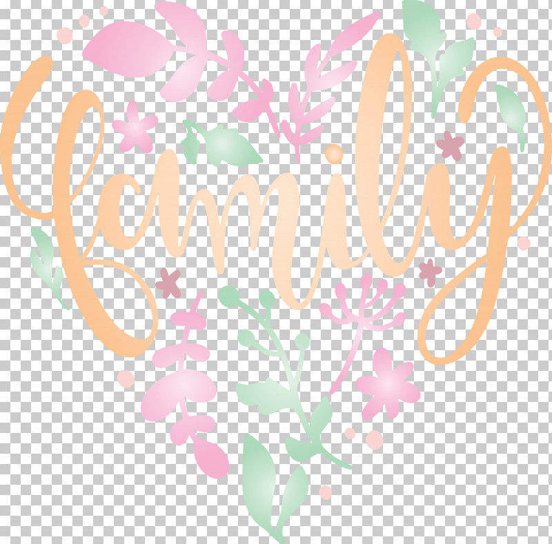Family Day Heart Flower PNG, Clipart, Family Day, Flower, Heart, Leaf, Pink Free PNG Download