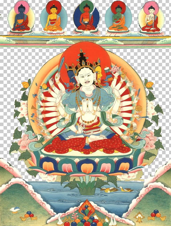 Cundi Bodhisattva Thangka Buddhahood Buddhism PNG, Clipart, Art, Avalokiteu015bvara, Buddha, Buddhist Art, Dharma Free PNG Download