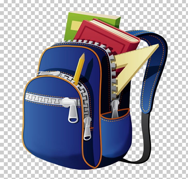 Student Backpack School PNG, Clipart, Backpack, Bag, Baggage, Blue, Blue Abstract Free PNG Download