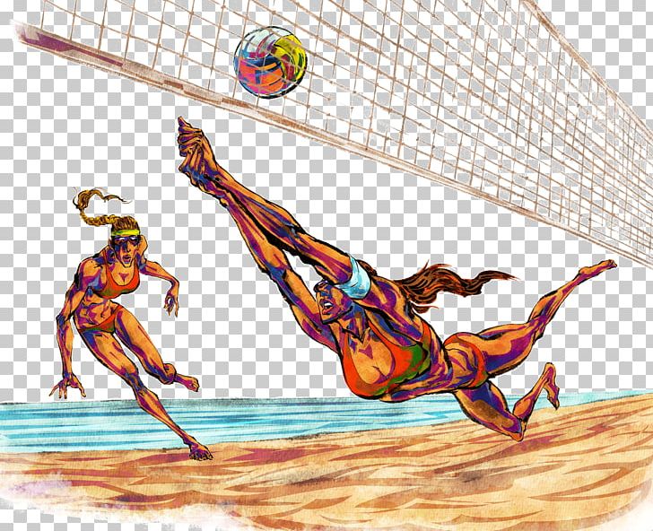 Beach Volleyball PNG, Clipart, Art, Athlete, Ball, Ball Sports, Beach Free PNG Download