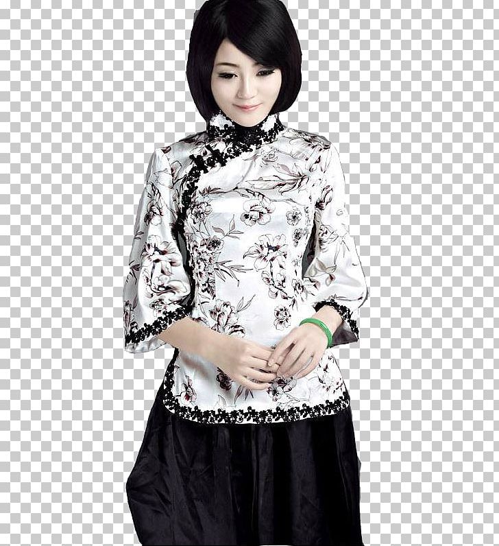Blouse Cheongsam Sleeve Clothing Shirt PNG, Clipart, Black, Blouse, Business Woman, Button, Cheongsam Free PNG Download