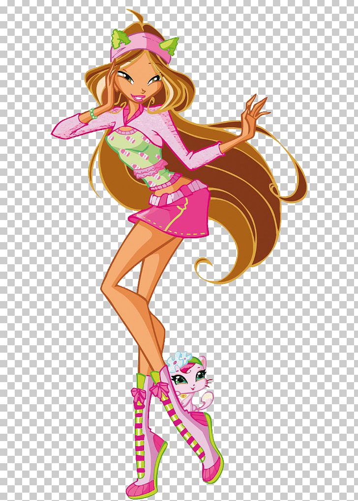 Flora Musa Roxy Tecna Winx Club PNG, Clipart, Barbie, Clothing, Doll, Fictional Character, Flora Free PNG Download