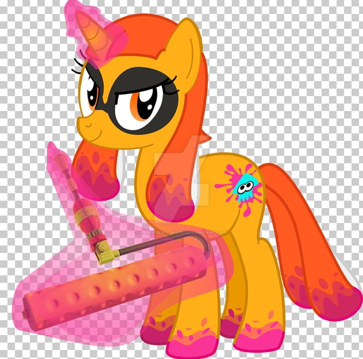 Pony Splatoon Fan Art PNG, Clipart, Animal Figure, Art, Babs Seed, Cartoon, Character Free PNG Download