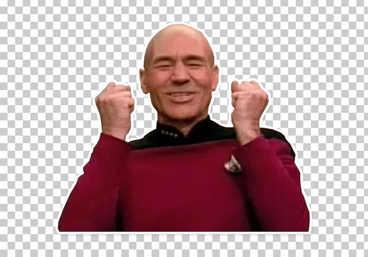 Patrick Stewart Jean-Luc Picard Meme Information PNG, Clipart, Character, Chin, Finger, Forehead, Hand Free PNG Download