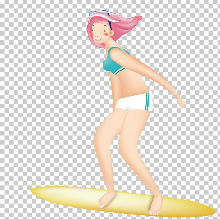 Surfing PNG, Clipart, Adobe Illustrator, Arm, Beautiful, Beautiful Girl, Beauty Free PNG Download