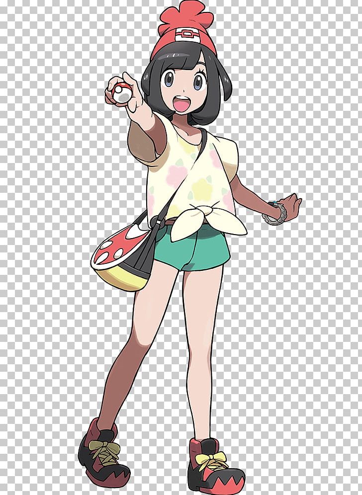 pokemon sun moon female trainer