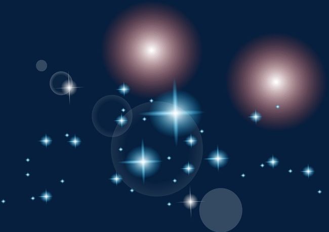 Beautiful Star Effect Elements PNG, Clipart, Beautiful Clipart, Beautiful Clipart, Blue, Decoration, Dream Free PNG Download